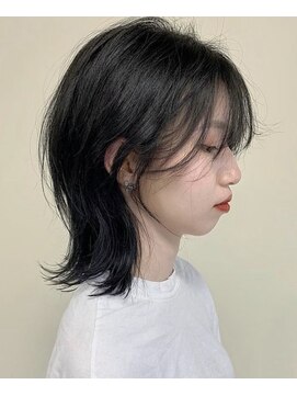 ナループロア ルームー(Nalu pu loa ROOMOO) ゆるまきタッセルカット/タッセルカット/タンバルモリ/韓国ボブ