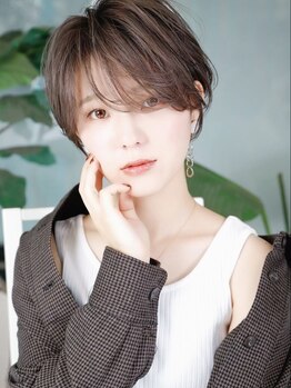 ヘアーメイクオズ(hair make O/S)の写真/白髪をうまく活かした白髪ぼかしも大好評☆色味も楽しみながら"オシャレ染めのような白髪染め"を楽しんで♪