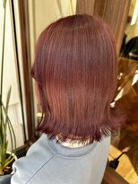 アン(Hair make un)&nbsp;チェリーピンク【インナーカラー/ダブルカラー/ブリーチ/韓国