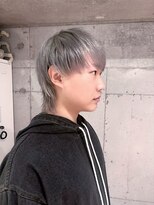 ライラ(Lyla)&nbsp;guest hair ホワイトシルバーウルフ　メンズカット　下北沢