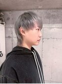 guest hair ホワイトシルバーウルフ　メンズカット　下北沢