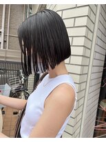 シスタ(SISTA)&nbsp;黒髪/グレーベージュ/髪質改善/ボブ