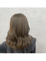 アン ブリーチ 大宮駅東口店(UN BLEACH)&nbsp;ブリーチなしオリーブベージュカラー♪