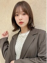 オリーブスバイネオリーブ(Olive's by neolive)&nbsp;グランマッシュ_暗めカラー_デザインカラ-_フェイスフレーミング