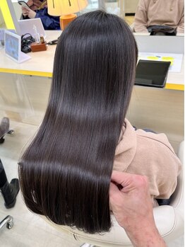 ルーク バイ ヘアーポケット(Luke by hair pocket)の写真/【西明石駅徒歩3分】話題の髪質改善【酸性ストレート】導入！柔らかくナチュラルな仕上がりに♪