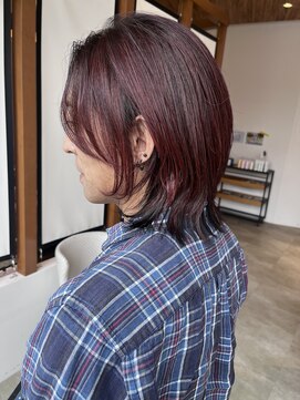 サラビューティーサイト 志免店(SARA Beauty Sight) 【あんstyle】ブリーチなしデザインカラー!