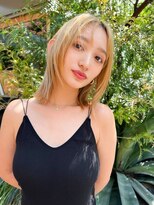 エース (ACE) 【ACE 横浜】 レイヤーカット×ブロンド