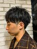 【吉岡指名限定】メンズカット＋マイクロバブルヘッドスパ10分　5500円