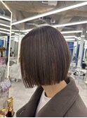 ストレートボブグレージュ
