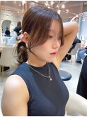 ウェーブミディアムメルティカラー×レイヤーカット韓国[錦糸町]