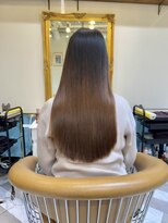 ロンドアベニール 北千住(Lond avenir)&nbsp;イメチェン外ハネボブ美髪ワイドバングレイヤー髪質改善縮毛矯正