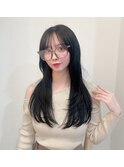 大人かわいいエギョモリミルクティーブラウン ひし形シルエット