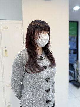 ミニヨン バイ ハピネス 高の原店(mignon by Happiness) レイヤーカット　韓国風レイヤー