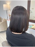 ボブ×美髪矯正