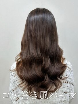 アミー 銀座(Ammy) コテ巻き風パーマ/韓国風パーマ/レイヤーカット