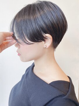 モリオフロムロンドン 原宿本店(morio from London) 【morio 原宿】ソフト刈り上げ　マッシュショート