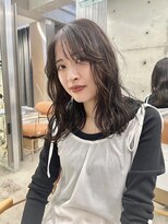 ユイマァル 岡山店(YUIMARL)&nbsp;ブリーチなしダブルカラー×アッシュブラウン