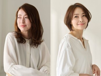 タヤ 尼崎店(TAYA)の写真/気になる白髪をカバーしつつ、豊富なカラーバリエーションでいつまでも若々しく！白髪ぼかしも大人気♪