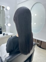 ジーナ 札幌(Zina)&nbsp;髪質改善＊ダークグレージュロング＊美髪【Zina札幌】