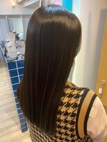 イオエ 元町(ioe)&nbsp;小顔/クラゲヘアー/オリーブグレー/透明感カラー/レイヤーカット