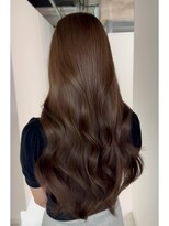 シイム(CYM)&nbsp;透明感カラー/チョコレートブラウン/レイヤーロング