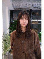 アビーファイブ(ABBEY 5)&nbsp;ミディアムヘアレイヤーカット前髪カット髪質改善トリートメント