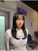 (星野七海)ワンカラー＆カット＆髪質改善トリートメント