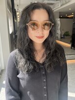 ダイアモンドリリーキートス(Diamond Lily kiitos)&nbsp;ミディアムヘア/暗めカラー/グランマッシュ/一宮/レイヤー