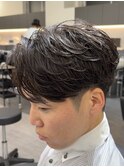 校則・規則対応。フェザーパーマ／フェザーショート／名古屋