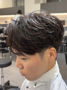 ビカムメンズヘアー 栄店(become men's hair) 校則・規則対応。フェザーパーマ／フェザーショート／名古屋