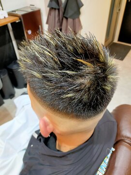 ザ バーバー マツモト(THE BARBER MATSUMOTO) メッシュ！スキンフェード！