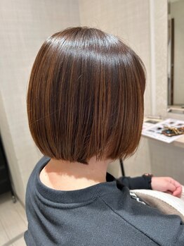 ヘアーサロン ビーネ(Hair salon Bi-ne)の写真/【都島/桜ノ宮】オーガニック認証取得のヴィラロドラ導入◎こだわりの髪質改善カラーで上質な仕上がりに