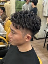 メンズヘア ササキ(sasaki)&nbsp;直毛救済アイロンパーマ