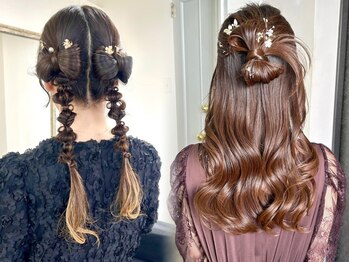 ルアン 上通り(ruen)の写真/結婚式やパーティー・イベントに♪特別な日はプロの技で崩れにくく可愛いスタイルで素敵な思い出に!