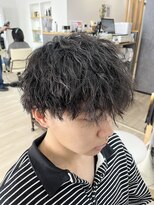 エメヘアデザイン ルイス(Aimer Hair Design Lewis)&nbsp;ツイストスパイラルパーマ/メンズパーマ/ツイスパ/弘前市