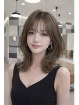 オリーブスバイネオリーブ(Olive's by neolive)&nbsp;新宿/ホワイトグレージュ/ミニウルフ/チェリーブラウン/レイヤー