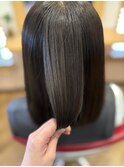 髪質改善メテオストレート×カラー