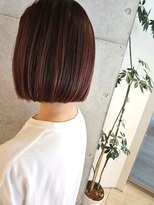 オーク たまプラーザ(OAK)&nbsp;ぷつっとボブ×ピンクカラー