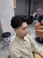 山野愛子美容室 銀座店 刈り上げ無造作パーマ