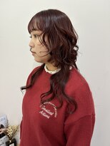 モアバイクリップス 湘南台(moa by clips) ウルフレイヤー×ニュアンスパーマ