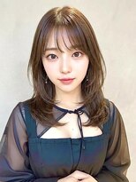 へアメイクワンプラス 四日市(HAIR MAKE ONEplus)&nbsp;20代30代大人可愛い◎韓国風くびれセミロング×顔周りレイヤー