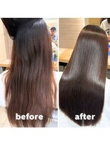 アース 渋谷店(HAIR&MAKE EARTH)&nbsp;美髪ストレート