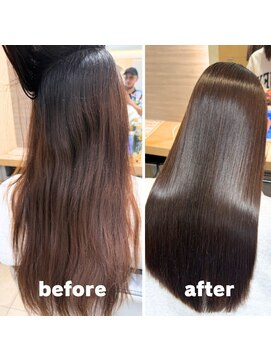 アース 渋谷店(HAIR&MAKE EARTH) 美髪ストレート