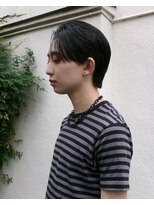 ヒントステーション フォーメンズ(HINTSTATION for Men's)&nbsp;〈浅草 半個室〉 センターパート/アンニュイ