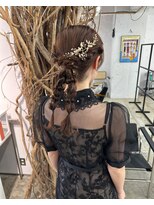 ソーソー(SoSo)&nbsp;お呼ばれあみおろしミルクブラウン