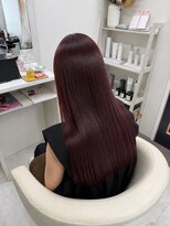 シャルムパリス(charme paris) ワインレッド 秋カラー ブリーチ無し