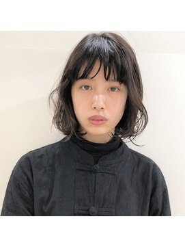 コクーン(Cocoon) #質感ボブ#ラフカール#くせ毛風