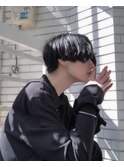 アップデート　ツイストスパイラルパーマ　韓流マッシュ