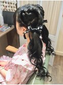 ハートツインテール ライブヘアー コンサートヘアー