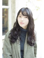 サロンドメルシー (salon de merci)&nbsp;【salon de merci 青葉台】大人可愛い 無造作 ウェーブロング☆